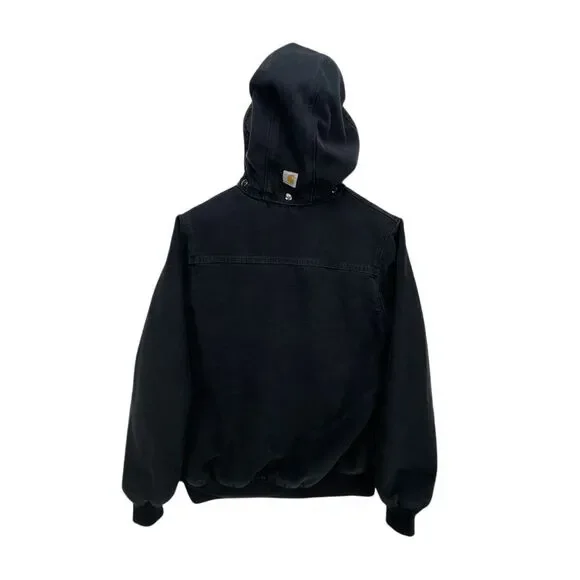 Carhartt Wildwood Jacket Sherpa Lined Womens Large 100815-001 Black - Picture 2 of 14